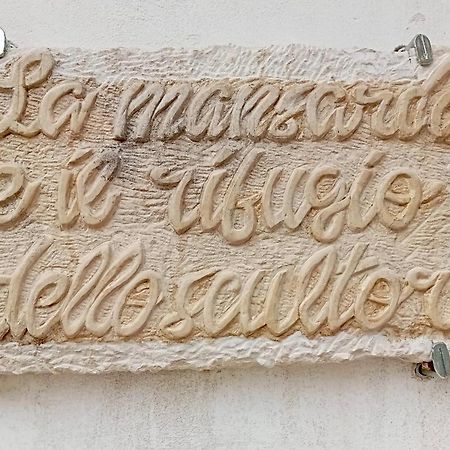 La mansarda dello scultore Niscemi Exterior foto